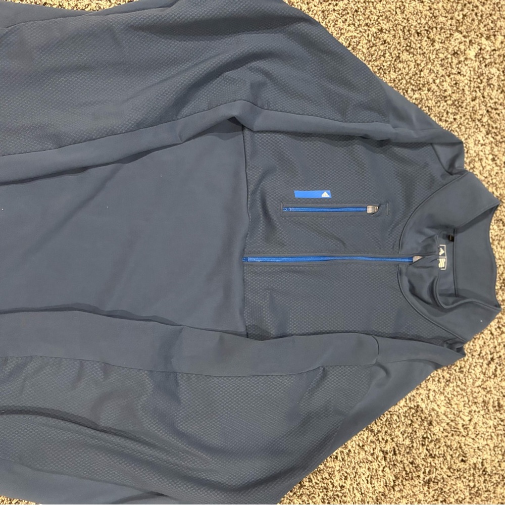 adidas Men's Navy Windbreaker Jacket